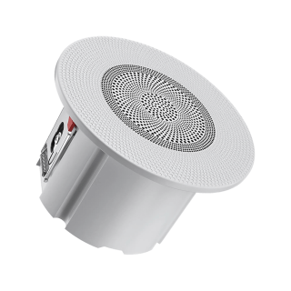 Комплект влагостойкой акустической системы SW NOISE White MINI-2 (две колонки, круг). Фото № 10