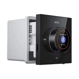 Комплект влагостойкой акустической системы SW NOISE Black MINI-2 (две колонки, круг). Фото № 3