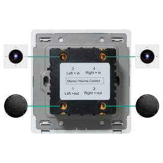 Регулятор громкости звука SW SOUND CONTROL Gray 230 (5 уровней громкости, 4-8 Ом, 30W) Серый. Фото № 9