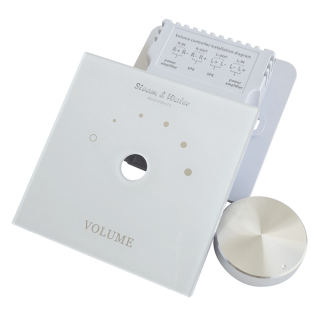 Регулятор громкости звука SW SOUND CONTROL White 50 (5 уровней громкости, 4-8 Ом, 30W) Белый. Фото № 7