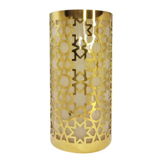 Светильник для хамама SW Marocco-300 RGB, Угловой золото. Фото №1