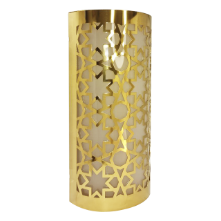 Светильник для хамама SW Marocco-300 RGB, Угловой золото. Фото №6