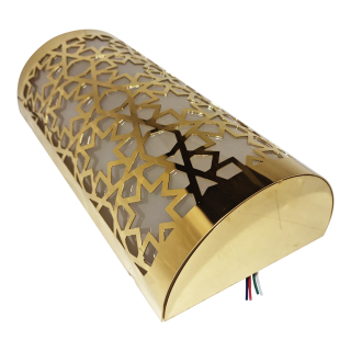 Светильник для хамама SW Marocco-300 RGB золото. Фото №7