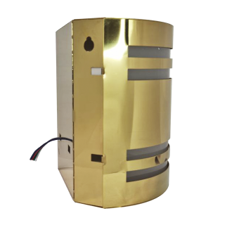 Светильник для хамама SW Hi-Tech-150 RGB, Угловой золото. Фото №5