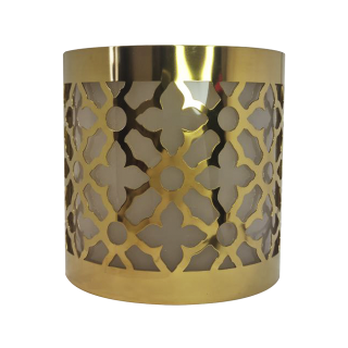 Светильник для хамама SW Osmanli-150 RGB, Угловой золото. Фото №1