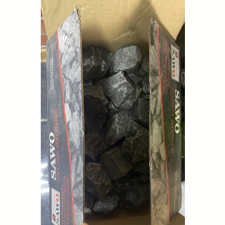 Камни для сауны SAWO, до 10 см, упаковка 20 кг. Фото №2