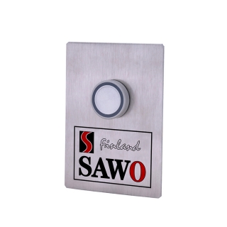Кнопка вызова SAWO с подсветкой и 10м соединительным проводом, STP-BTN. Фото №1
