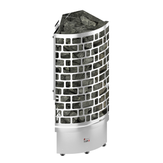 Электрическая печь SAWO ARIES ARI3-60NI2-CNR-P (6 кВт, угловая, встроенный блок мощности, без пульта). Фото №1
