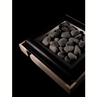 Печь для сауны Sentiotec Concept R Black, 15 кВт. Фото №3