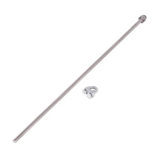 Шибер задвижка КуБасту с перфорацией D100 мм, нержавеющая сталь 1 мм. Фото № 3