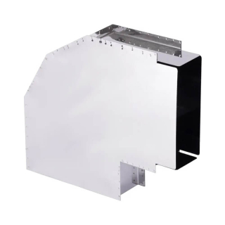 Угол КуБасту Горизонтальный Плоский, нержавеющая сталь 0.5 мм. Фото № 2