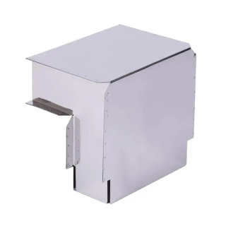 Угол КуБасту Вертикальный Широкий, нержавеющая сталь 0.5 мм. Фото № 1