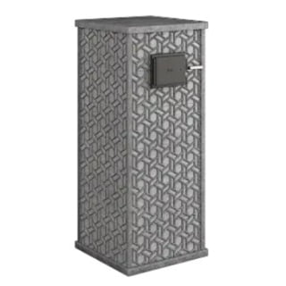 Стена из слэба талькомагнезита Talc Stone wall 50 с гравировкой. Фото № 2