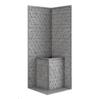 Стена из слэба талькомагнезита Talc Stone wall 03 с гравировкой. Фото № 1