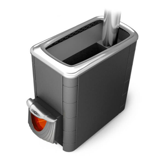 Дровяная печь TMF Тунгуска XXL 2013 Inox ДН КТК антрацит. Фото № 1