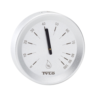 Набор аксессуаров Tylo Brilliant Silver (бадья, ковш, песочные часы, термометр, гигрометр). Фото № 3