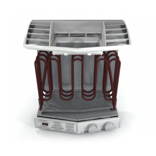 Электрическая печь для сауны Tylo Compact 2/4 2x400V+N,1x230V. Фото №3