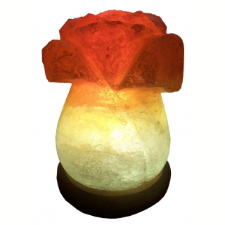 Солевая лампа Розочка 3-4 кг. Фото №1