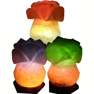 Солевая лампа Розочка 3-4 кг. Фото №4