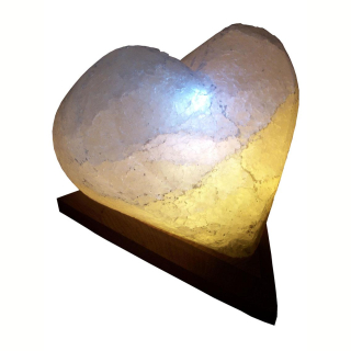 Соляная лампа Сердце 3-4 кг. Фото №3