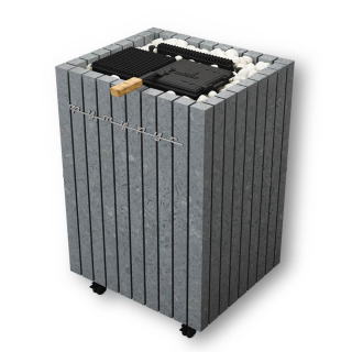 Электрическая паротермальная печь ВВД «ПАРиЖАР Футурус» Серпентинит Бархат 19.5 кВт. Фото № 1