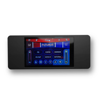 Электрическая паротермальная печь ВВД «ПАРиЖАР Футурус» Серпентинит Премиум 19.5 кВт. Фото № 7