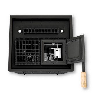 Электрическая паротермальная печь ВВД «ПАРиЖАР Футурус» Металл/Black 19.5 кВт. Фото № 2