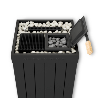 Электрическая паротермальная печь ВВД «ПАРиЖАР Футурус» Металл/Black 19.5 кВт. Фото № 3