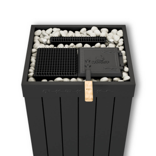 Электрическая паротермальная печь ВВД «ПАРиЖАР Футурус» Металл/Black 19.5 кВт. Фото № 6