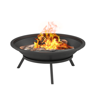 Чугунная Костровая чаша Fantastic D700 на подставке (чаша + подставка). Фото № 1