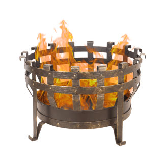 Костровая чаша Кованая Везувий №5. Фото № 1