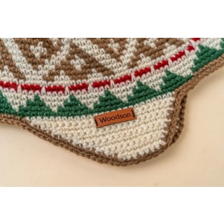 Шапка вязаная для бани Woodson Braid. Фото № 3