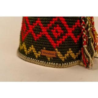 Шапка вязаная для бани Woodson Han. Фото № 3