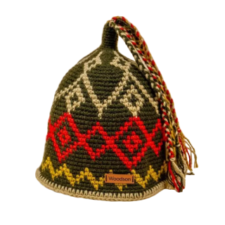 Шапка вязаная для бани Woodson Han. Фото № 1