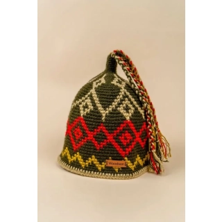 Шапка вязаная для бани Woodson Han. Фото № 2