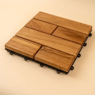 Садовый паркет Woodson 30×30 см, дуб. Фото № 2