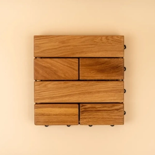 Садовый паркет Woodson 30×30 см, дуб. Фото № 4