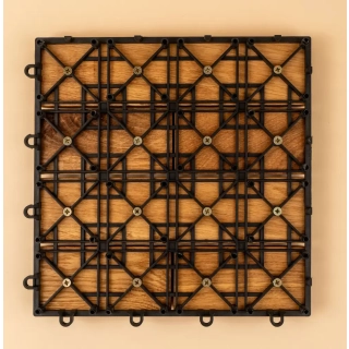 Садовый паркет Woodson 30×30 см, дуб. Фото № 5