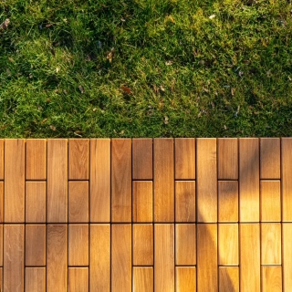 Садовый паркет Woodson 30×30 см, дуб. Фото № 8