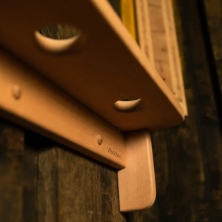 Фито полка для веников и трав Woodson мини, Ольха. Фото № 8