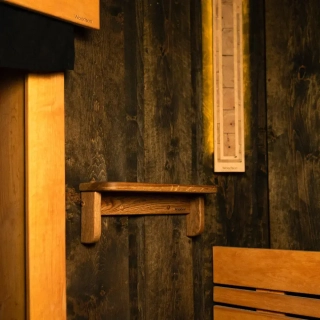 Фито полка для веников и трав Woodson мини, Дуб. Фото № 7