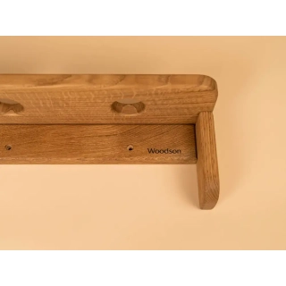 Фито полка для веников и трав Woodson мини, Дуб. Фото № 3