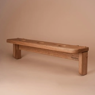 Фито полка для веников и трав Woodson с подсветкой, Дуб. Фото № 5