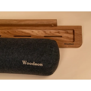 Полка-подставка для ног с валиком Woodson, Дуб. Фото № 4