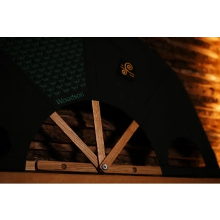 Веер Woodson Арома, чёрный. Фото № 6