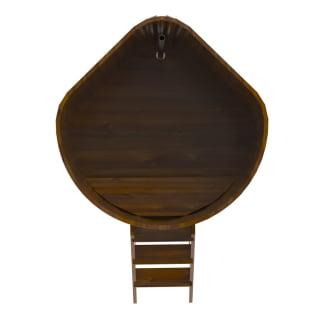 Купель Угловая Bentwood из морёной лиственницы Рустик 1,19 х 1,19 х 1,4 м. Фото № 2