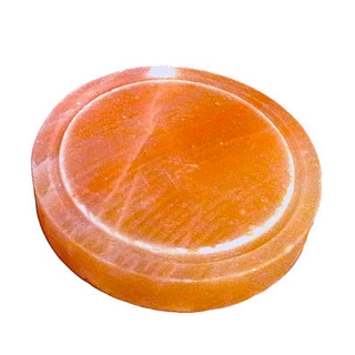 Соляная плитка из гималайской соли Диск 300Х50. Фото №1