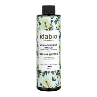 Ароматический настой для бани Чайное дерево IDABIO 250 мл. Фото № 1