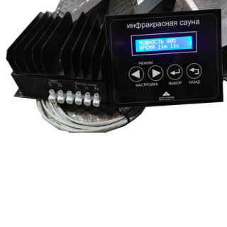 Комплект инфракрасных нагревателей № 4 цифровой пульт управления LCD. Фото №4