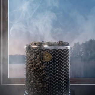 Печь для сауны IKI Pillar Pro 13,8 кВт (15-25 м³, 140 кг камней). Фото № 2